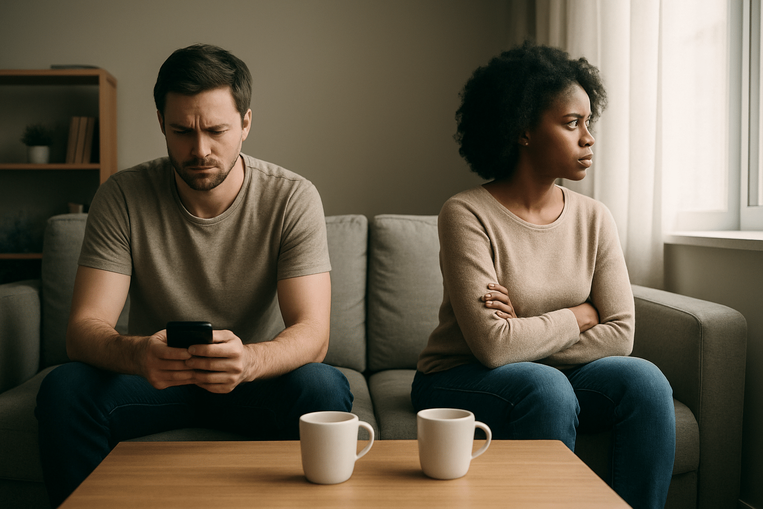 Falta de Comunicação Aberta e Honesta